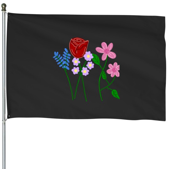 Discover Flower Girl (1) House Flags