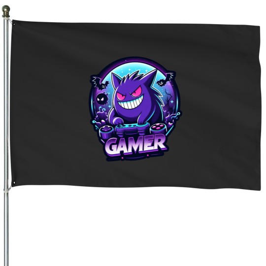 Discover Ghostly Gamer Active T-Shirt House Flags