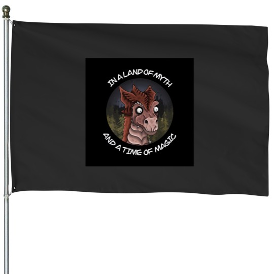 Discover myth and magic House Flags