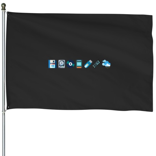 Discover Data Storage House Flags