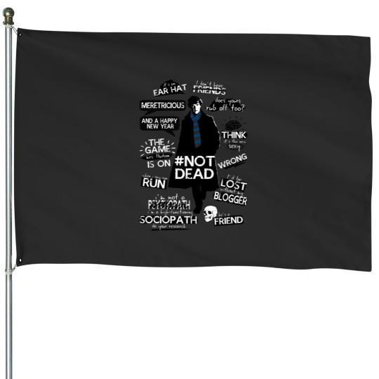 Discover Sherlock quotes Essential T-Shirt House Flags