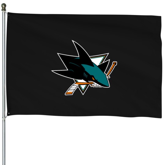 Discover Sharks Logo Essential T-Shirt House Flags