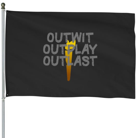 Discover OUTWIT OUTPLAY OUTLAST Australian Survivor House Flags