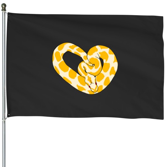 Discover 3 Ball Python - Albino 131 House Flags