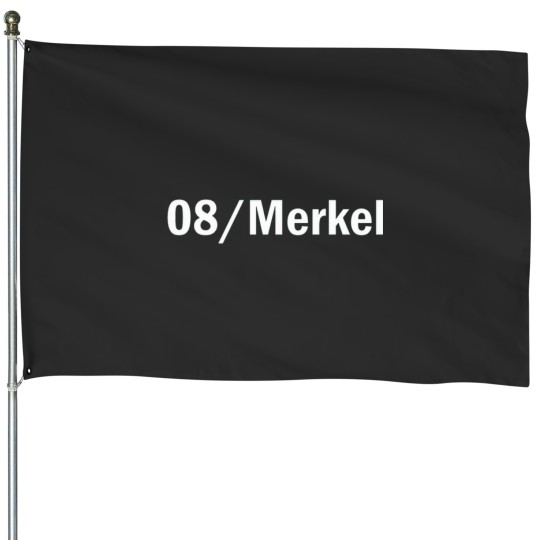 Discover 08Merkel Perfect Gift House Flags