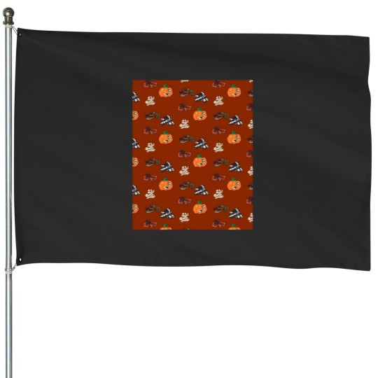 Discover Halloween Sneks 1775 House Flags