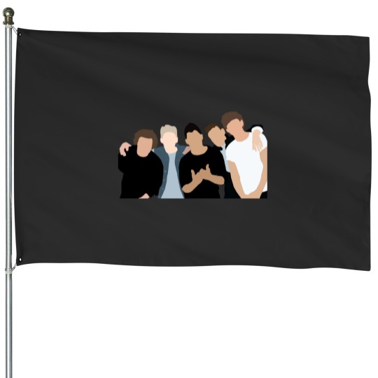 Discover One Direction (108) House Flags