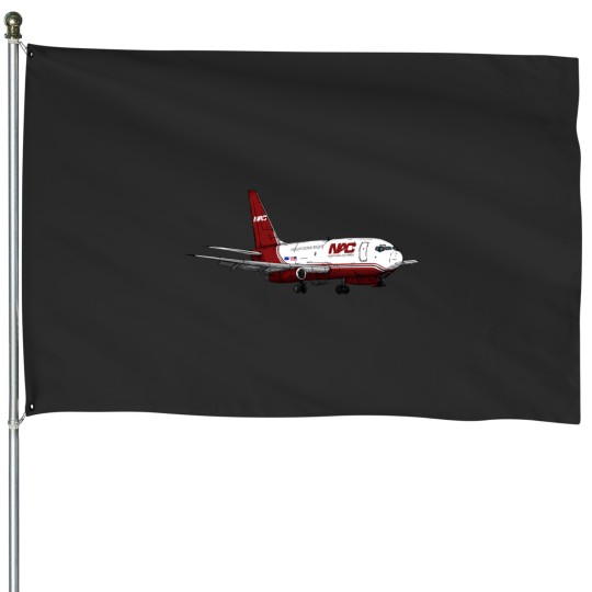 Discover Northern Air Cargo 737 House Flags