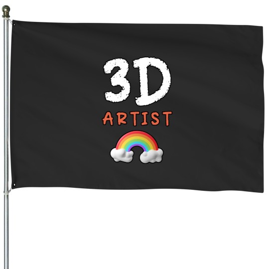 Discover 3D Artist - 3D Designer Active 3D Artist - 3D Designer Active House Flags