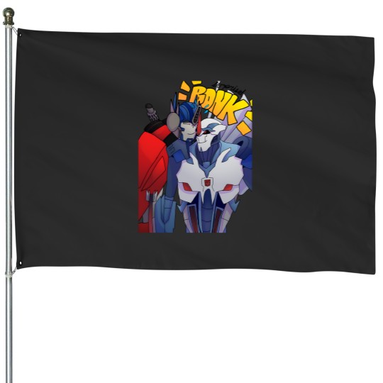 Discover Transformers Prime Starscream And Optimus Prime 338 House Flags