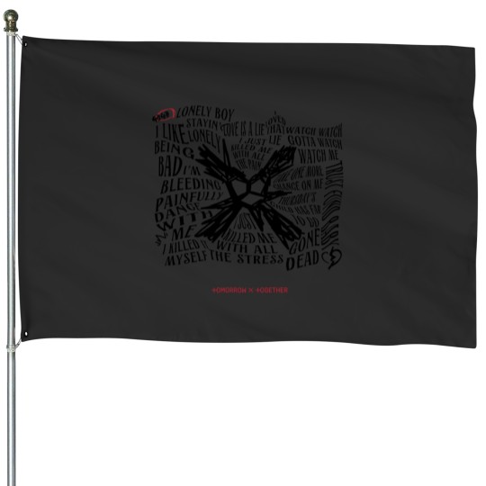 Discover Tomorrow X Together House Flags