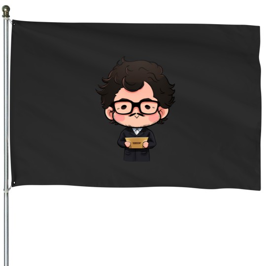 Discover (No Bg) Pedro Pascal Bafta 2021 Magnet  Stickers 824 House Flags