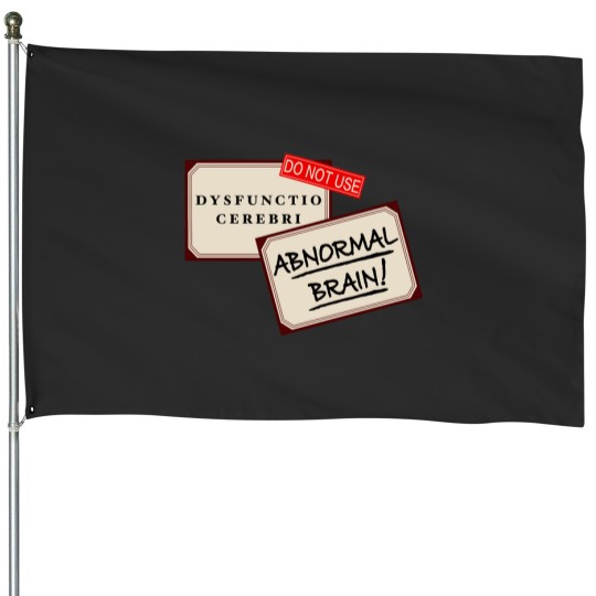 Discover Abnormal Brain in a jar House Flags
