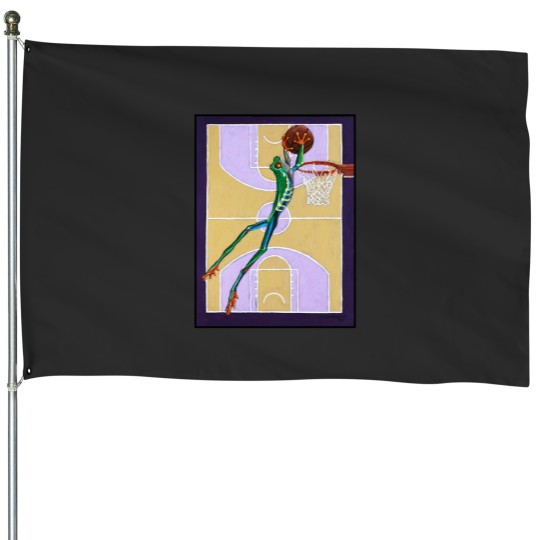 Discover Slam Dunks House Flags