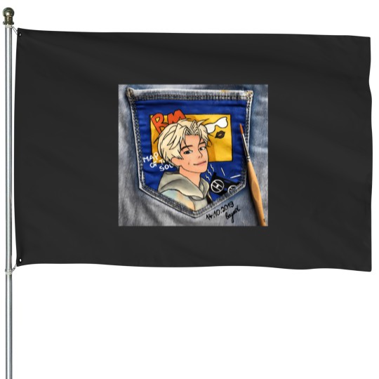 Discover Bts Rm Personaa House Flags