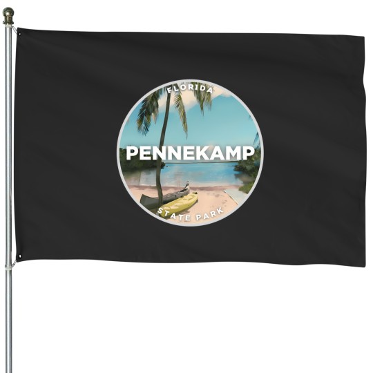 Discover Florida Pennekamp State Park House Flags