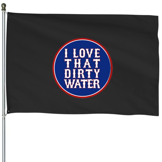 Discover i love that  water House Flags
