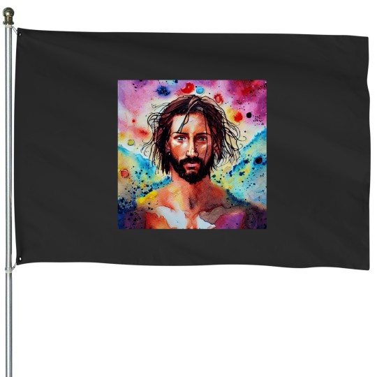 Discover Jesus Christ Is Faith House Flags