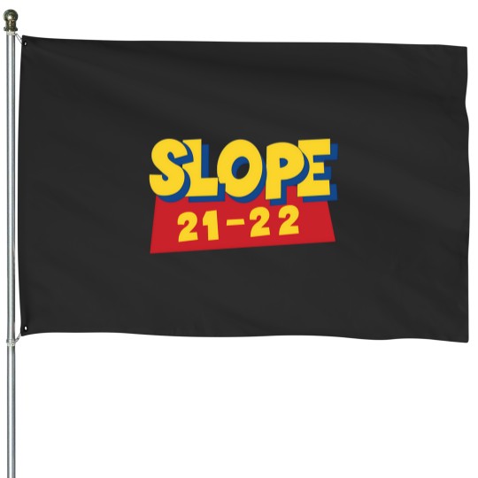 Discover Slope Toy St y House Flags