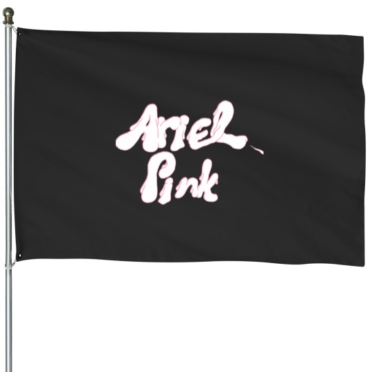 Discover Ari el Pink House Flags