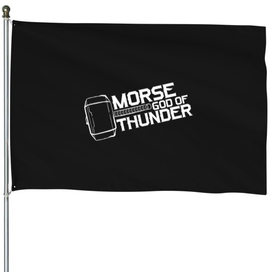Discover Morse God of Thunder (Dark Version) House Flags