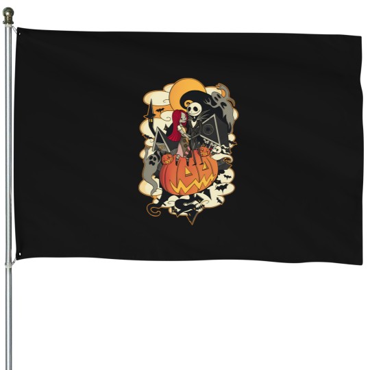 Discover Rve D'halloween Cauchemar Avant Nol House Flags