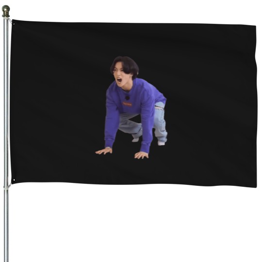 Discover Jungkook Sticker Meme House Flags