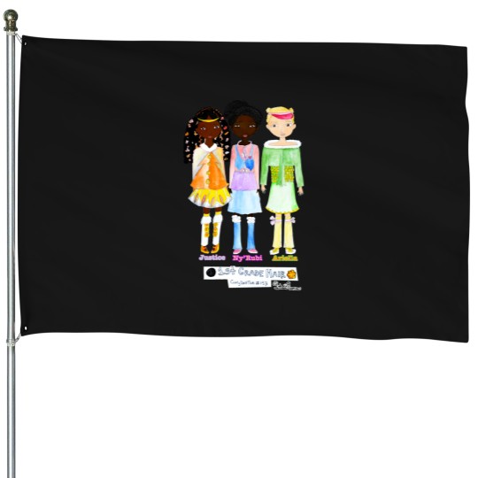 Discover 1st Grade Hair CurlyDollTati 153 House Flags
