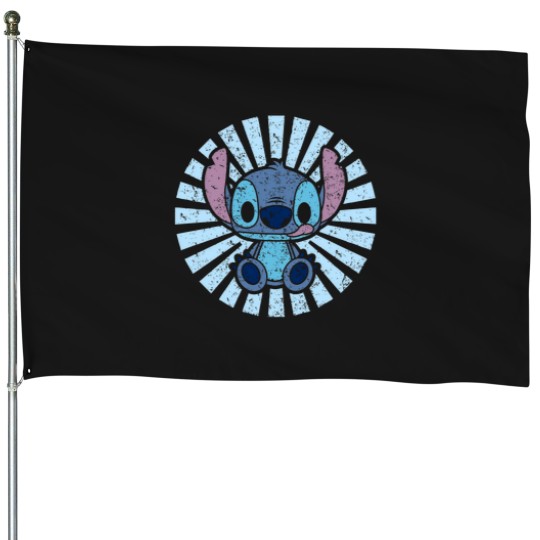 Discover cute monster House Flags