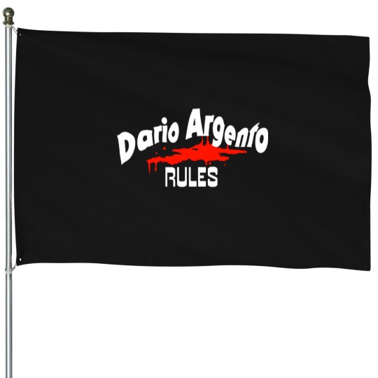 Discover Dario Argento Rules House Flags