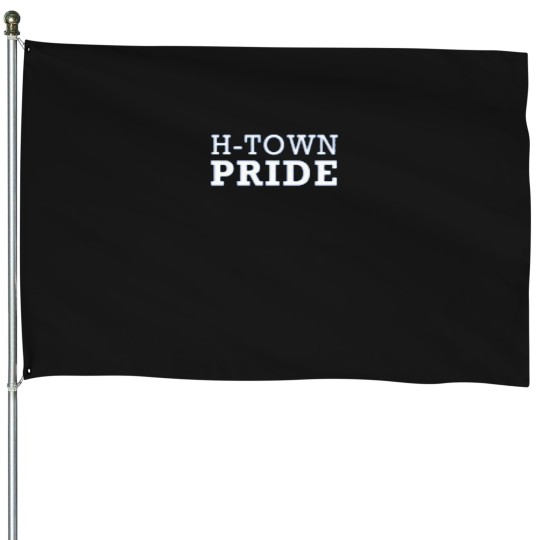 Discover HOT! Houston H-Town Prides -1 House Flags