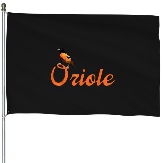 Discover _Vintage Oriole Bird_ Baltimore Favorites T-Shirt House Flags