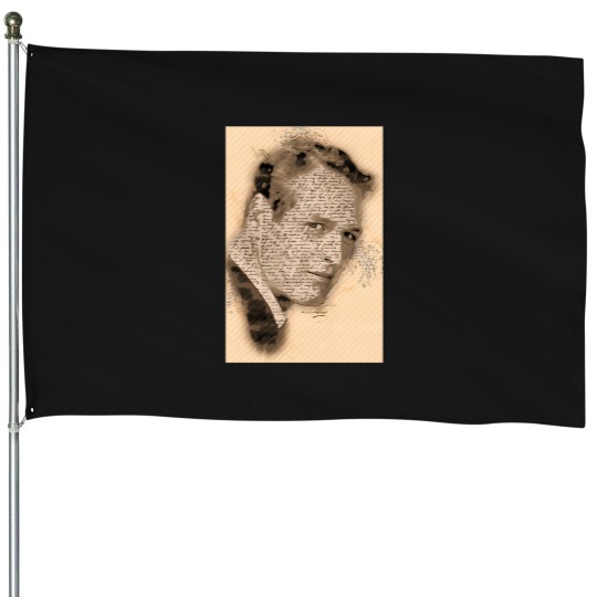 Discover A-Tribute-To-Paul-Newman---Vintage-Sketch-Retro-Art-Style-T-Shirt tEE House Flags