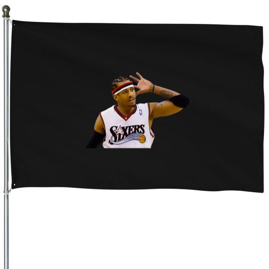 Discover Allen Iverson House Flags