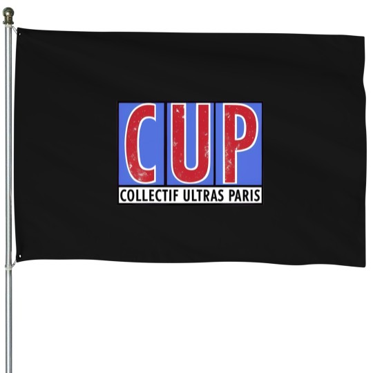 Discover Parisian Blue And Red Ultras Forever 316 House Flags