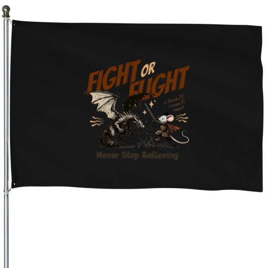Discover Fight House Flags