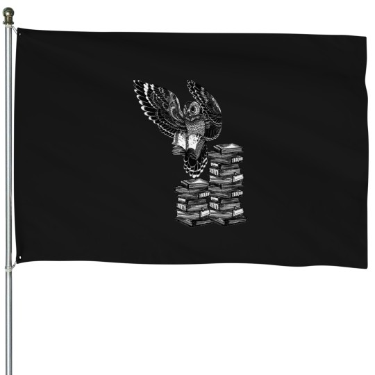 Discover Wise owl House Flags
