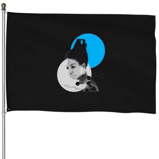 Discover Simone House Flags