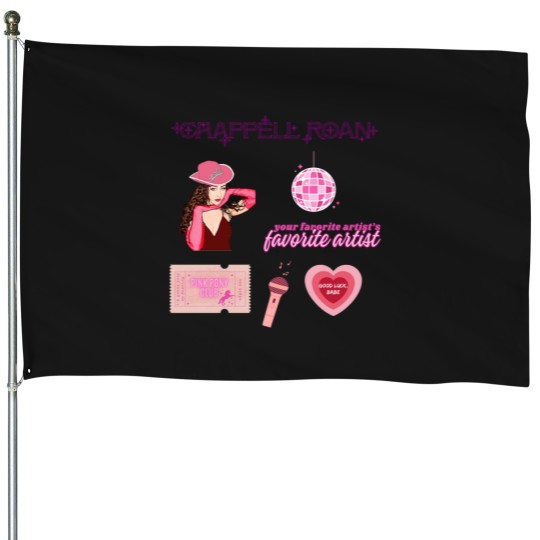 Discover Chappell Roan Sticker Pack House Flags