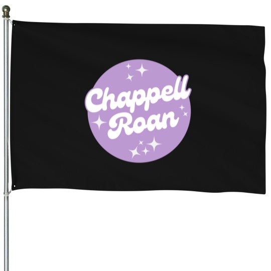 Discover Chappell Roan Sticker Purple House Flags
