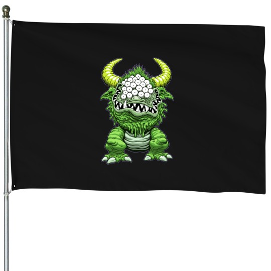 Discover THE BLACK BEAST House Flags
