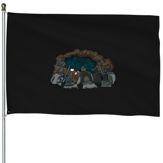 Discover That Rabbit is Dynamite! House Flags