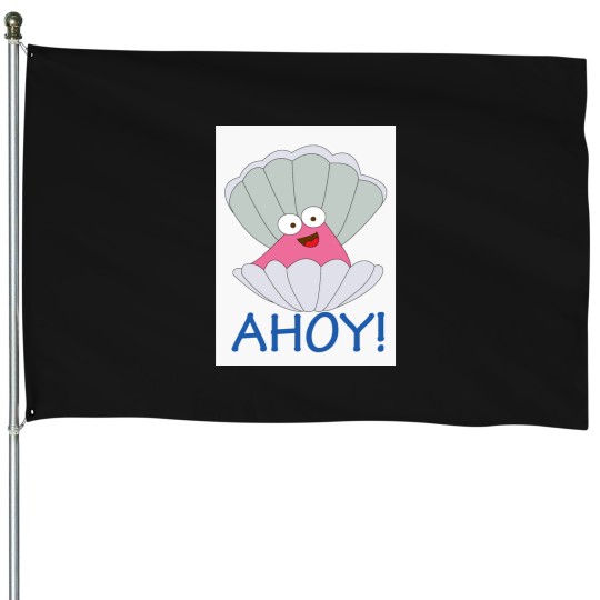 Discover AHOY! Baseball ¾ Sleeve House Flags