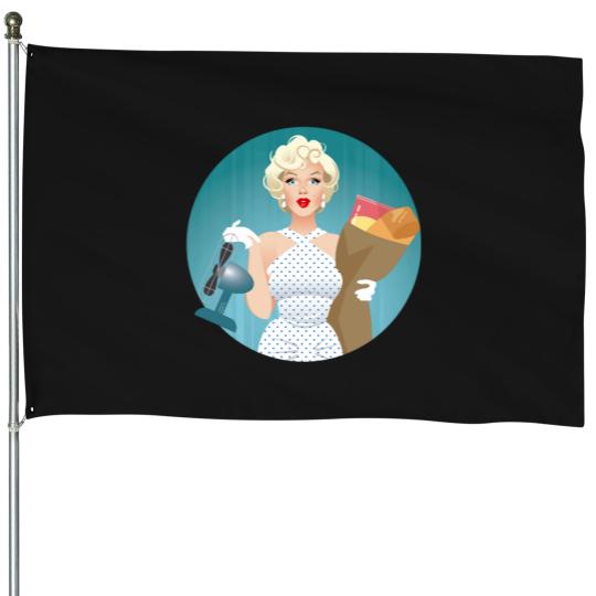 Discover The girl House Flags