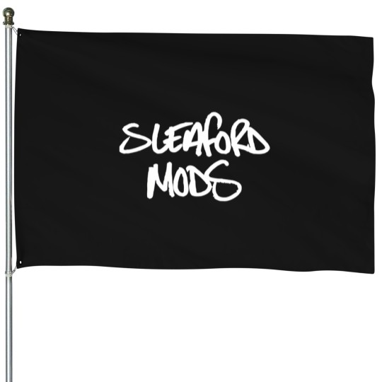 Discover Best-Selling---Sleaford-Mods-Merchandise-Essential-T-Shirt House Flags