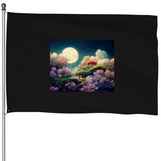 Discover Fantasy Landscape v14 by RudeKittenDesigns House Flags