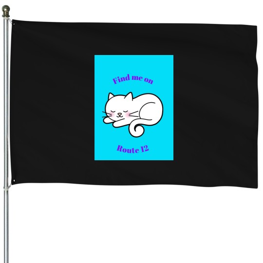Discover Lazy Sn Lax Cat House Flags