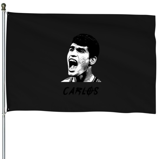 Discover Carlos Alcaraz Tennis House Flags