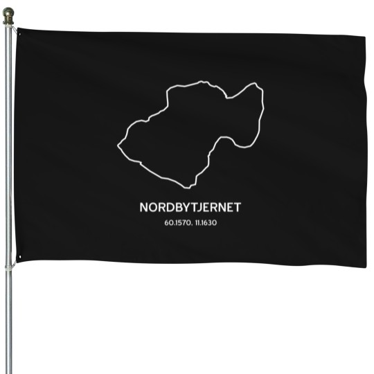 Discover Nordbytjernet Jessheim Ullensaker Norway Map Coordinates 3384 House Flags