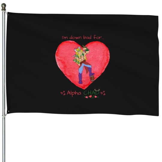 Discover Alpha Chad House Flags